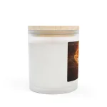 Frosted Glass Candle, 11oz - Image 2