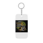 Double-Sided Keychain Charm