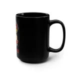 Black Mug, 15oz - Image 2