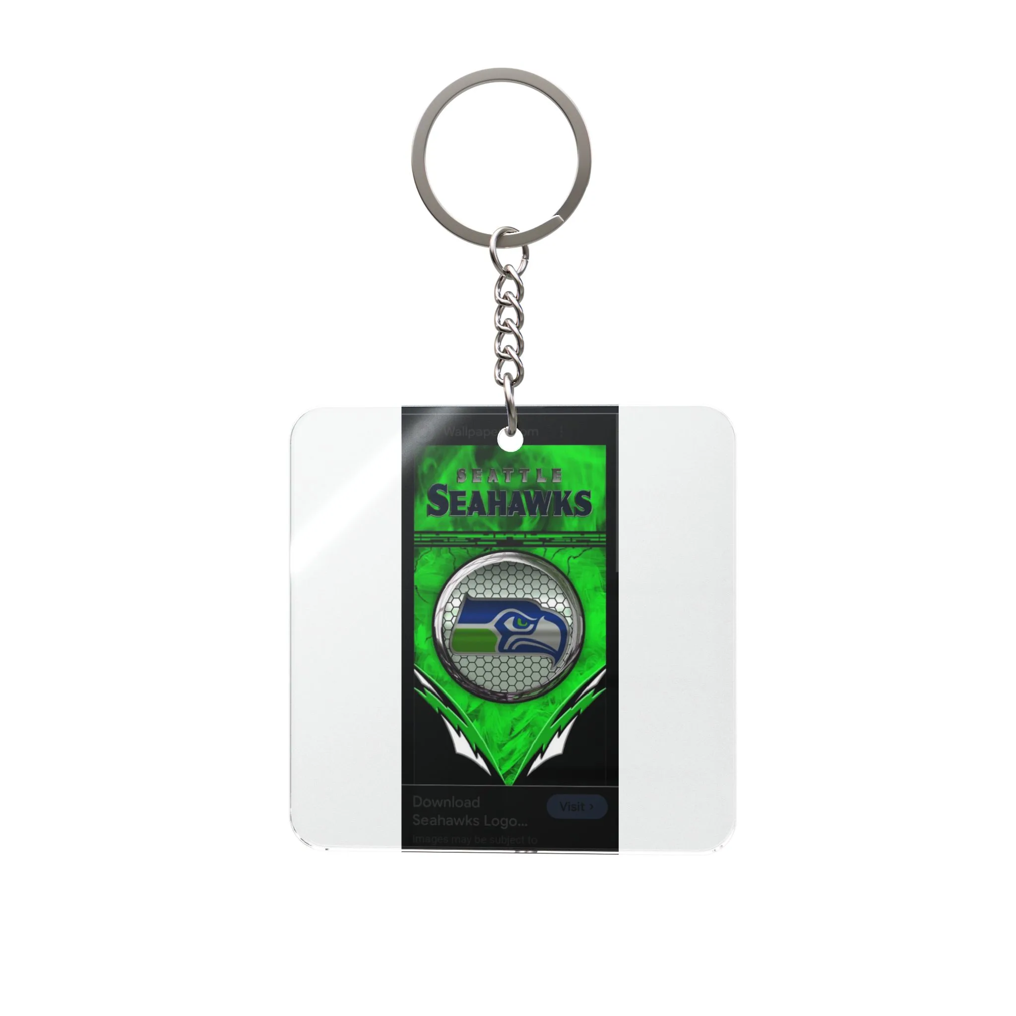 5854965044109472536_2048.jpeg Square Keychain - Image 1