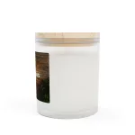 Frosted Glass Candle, 11oz - Image 3