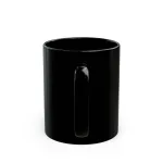 Quadrina's Koffee — Neon Sign Mug (11oz, Black) - Image 4