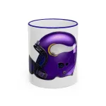 Quadrina's Koffee — Minnesota Vikings Helmet Mug (11oz) - Image 5