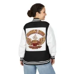 Quadrina's Koffee Heavyweight Letterman Jacket - Image 4